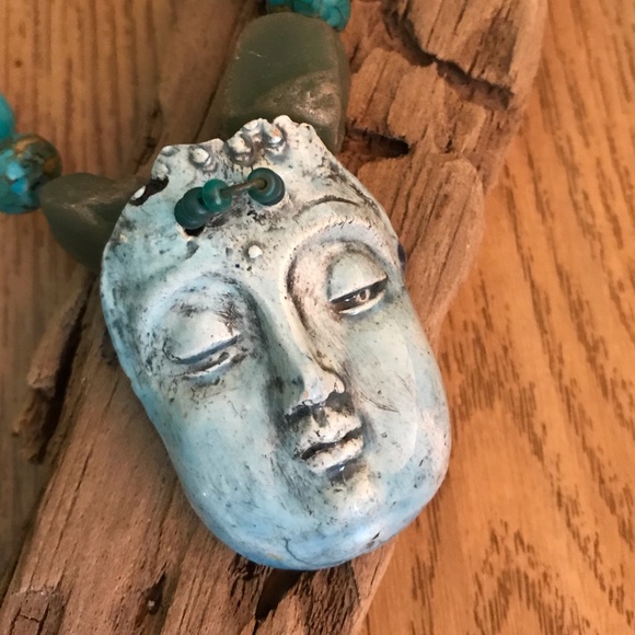 Buddha Head Pendant and Necklace - Picture 2 of 12